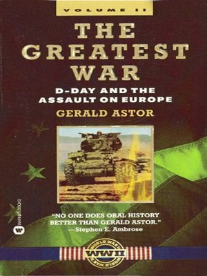 cover image of The Greatest War, Volume II